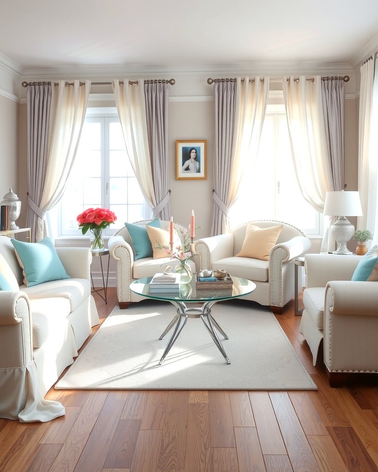 25 Silver Living Room Ideas for a Modern and Elegant Look