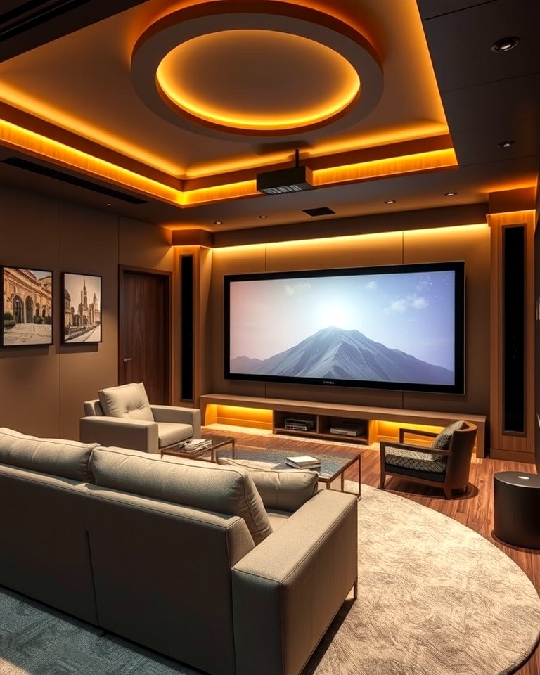 30 Media Room Ideas for Ultimate Living Room Entertainment