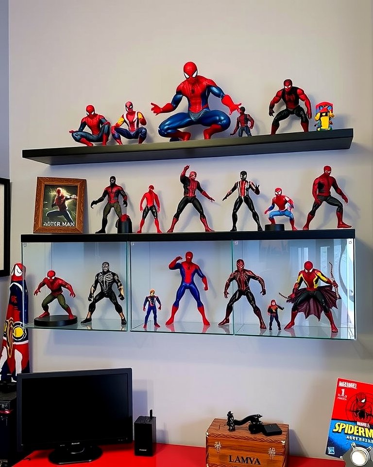 Spider Man Library Display 25 Spiderman Room Decor Ideas for Superhero Fans
