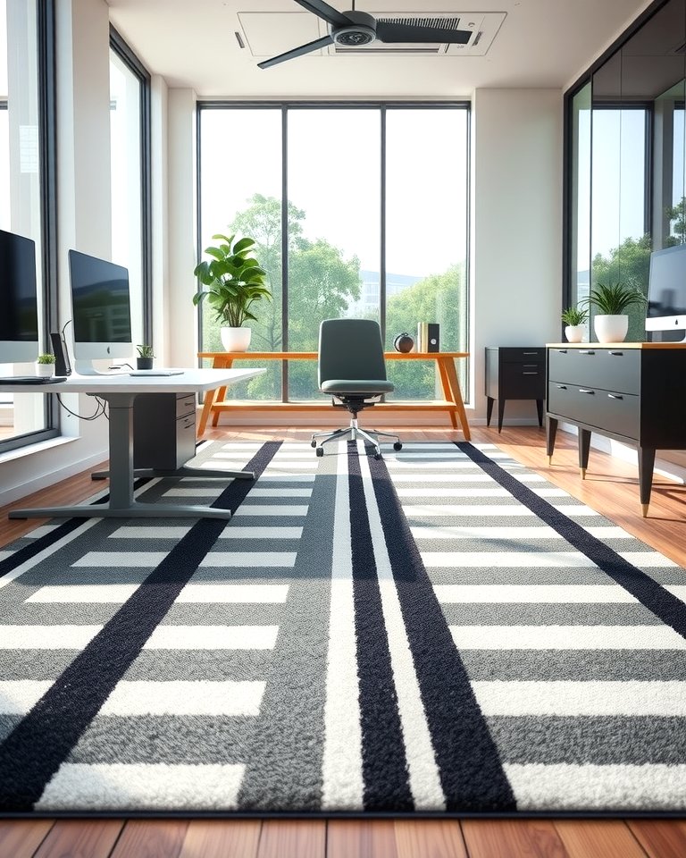25 Office Rug Ideas to Transform Your Workspace