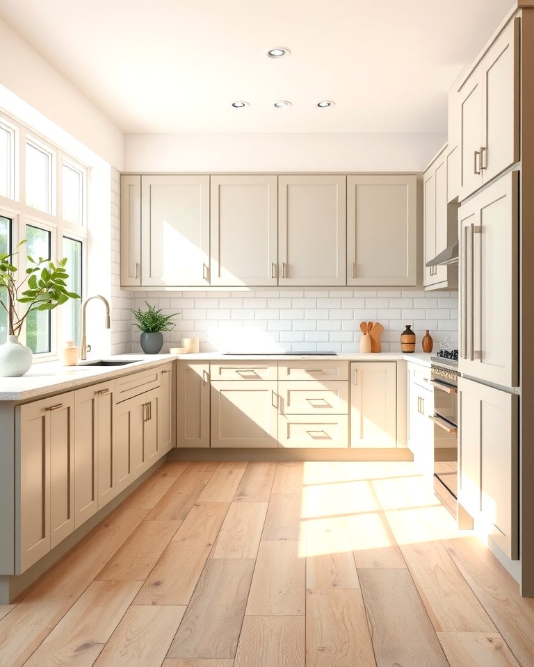30 Stunning Taupe Kitchen Cabinet Designs for Modern Homes