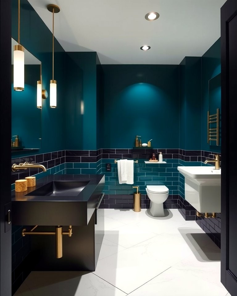 30 Soothing Teal Bathroom Design Ideas for 2024