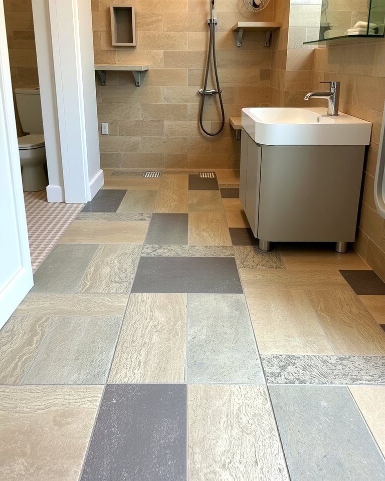 Image showcasing Stone Look Vinyl Flooring - Floor & Decor
