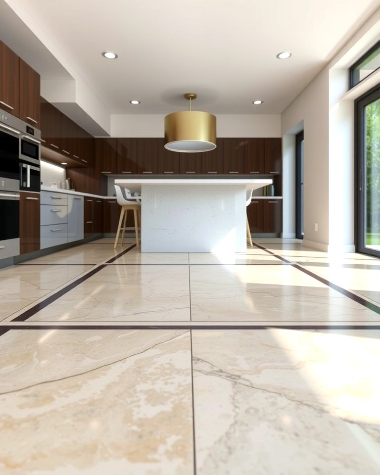25 Travertine Floor Kitchen Ideas for Elegance