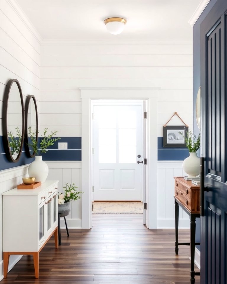 25 Shiplap Wall Entryway Ideas for a Welcoming First Impression