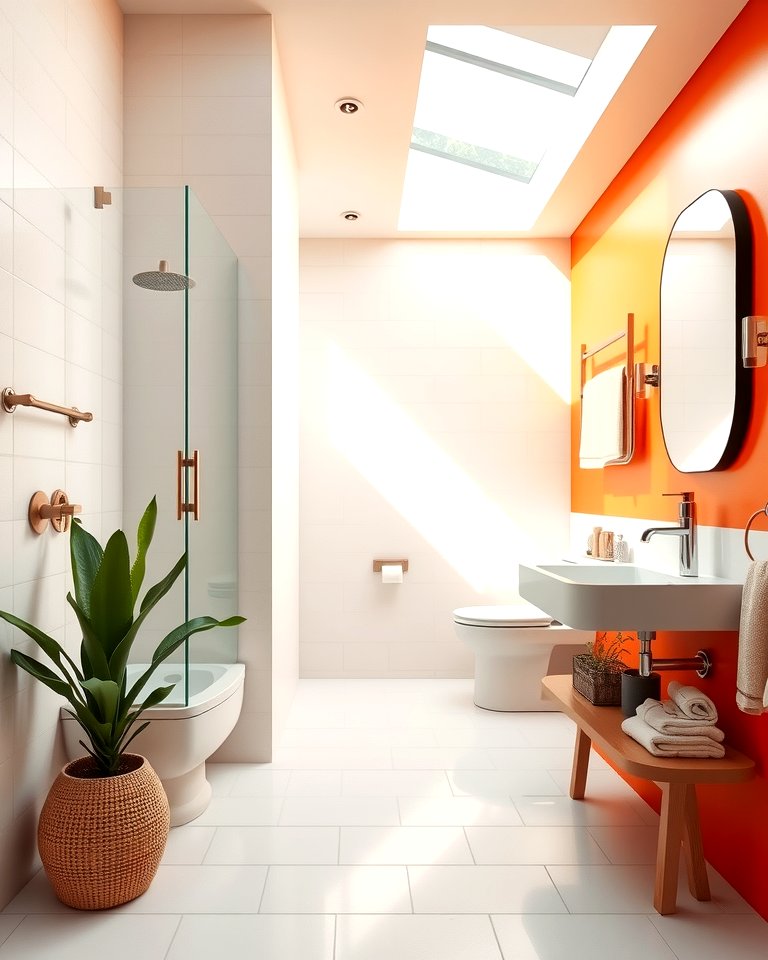 25 Orange Bathroom Ideas for a Vibrant Space