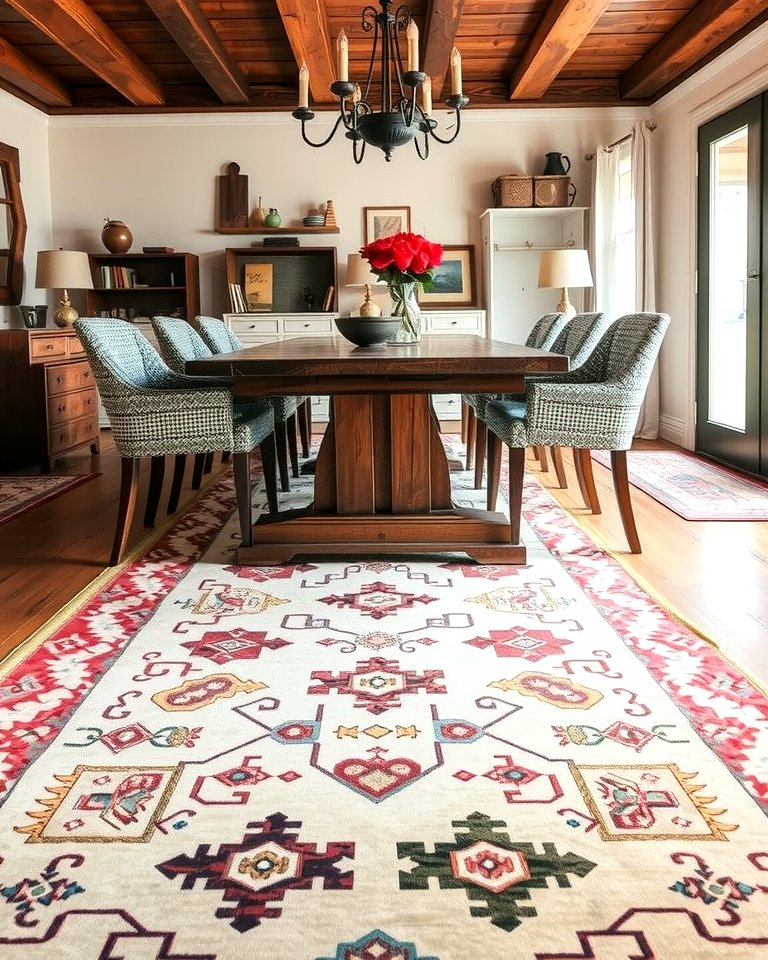 30 Dining Room Rug Ideas to Anchor Your Table Setting