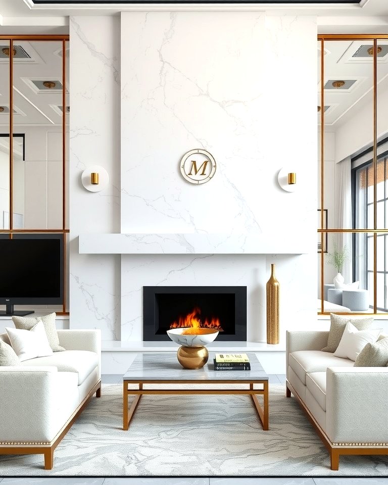 25 White Fireplace Ideas to Warm Up Your Living Room
