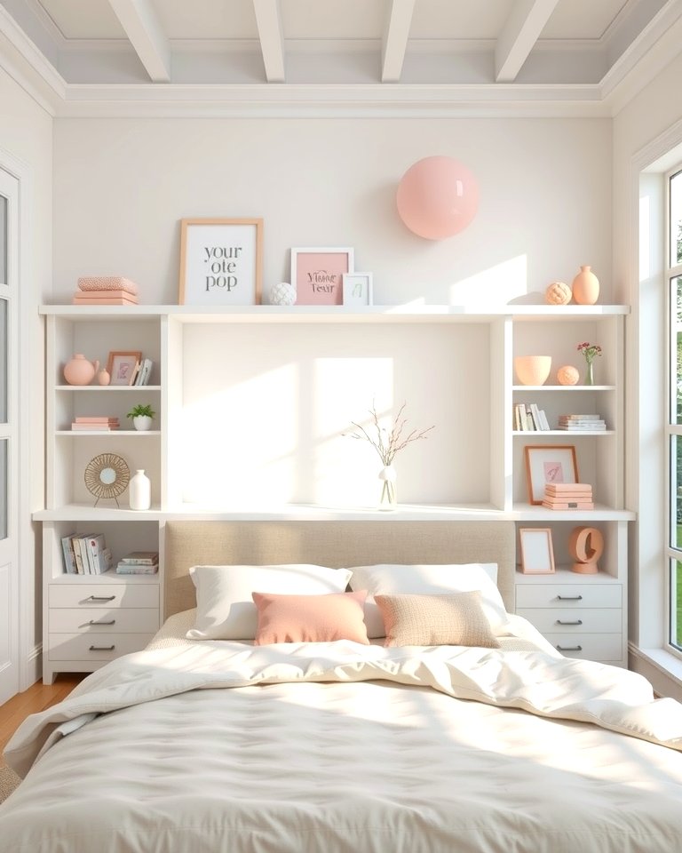 25 Pink and White Bedroom Ideas for a Fresh and Airy Look