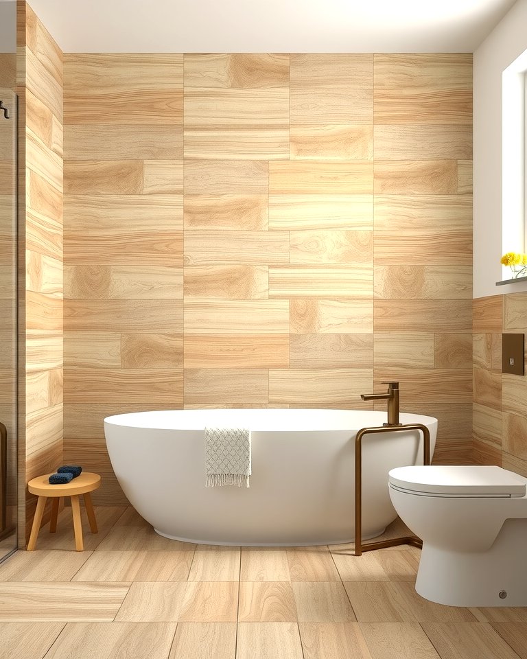 30 Half-Wall Tile Bathroom Ideas for Functional Style
