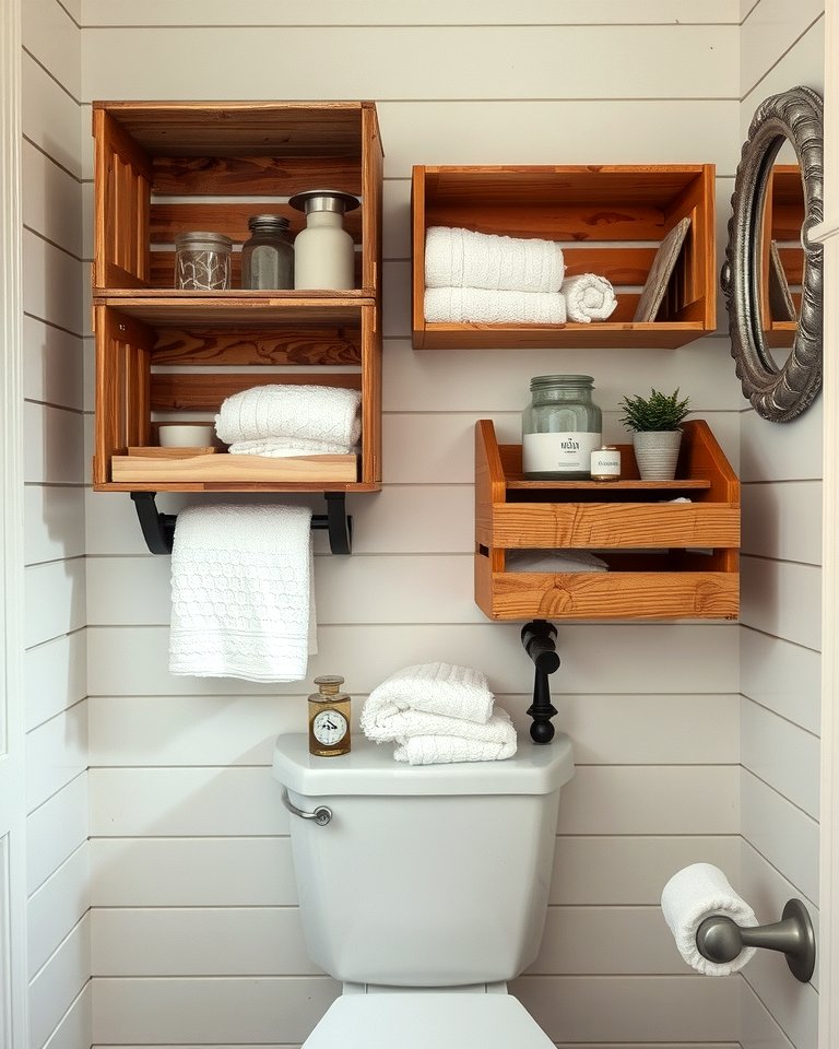 25 Over Toilet Storage Ideas for Small Bathrooms