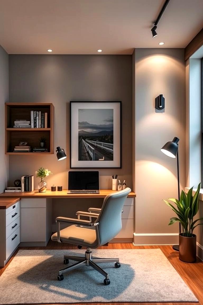 30 Home Office Lighting Ideas: Brighten Your Workspace