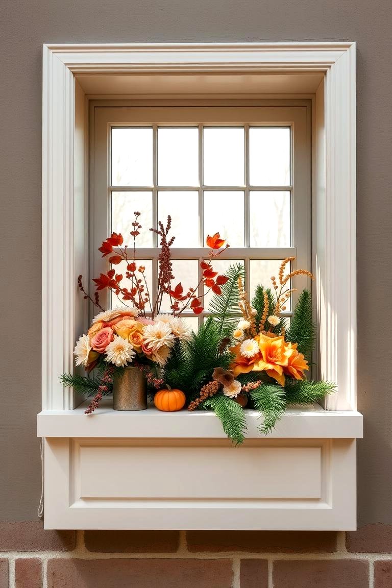 30 Fall Window Box Ideas for Autumn-Inspired Floral Displays