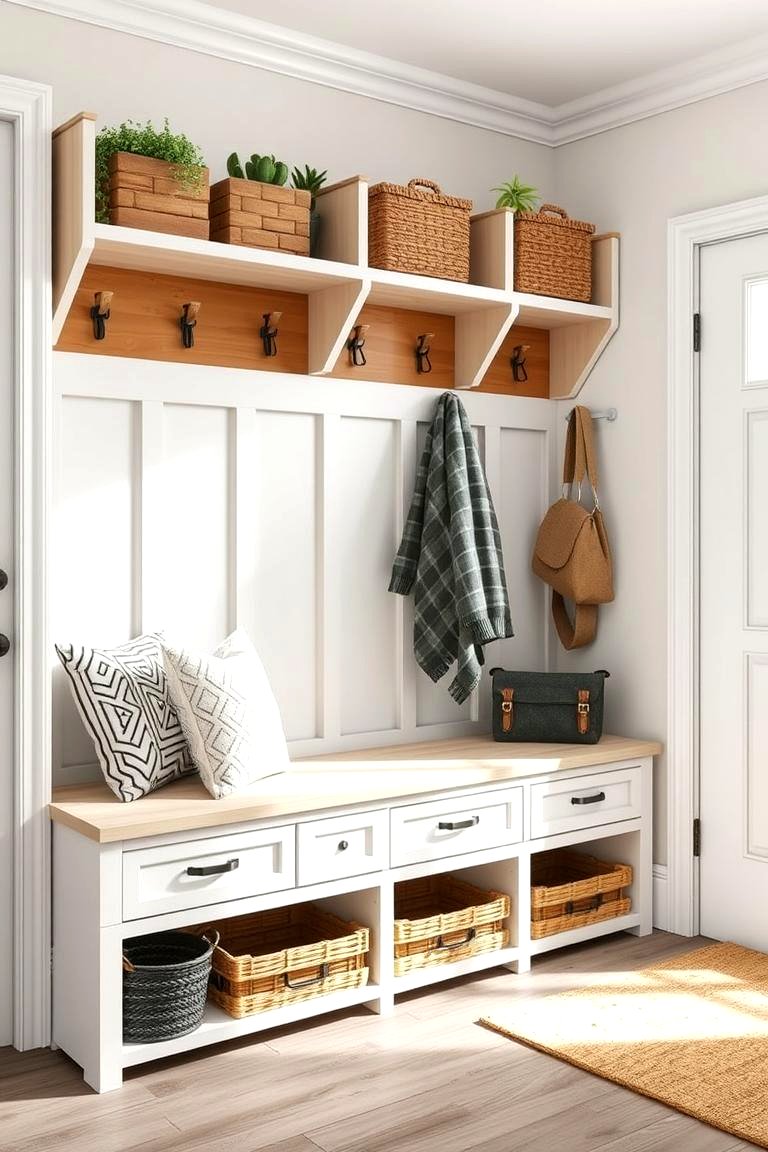 30 Mudroom Storage Ideas for a Clutter-Free Entryway