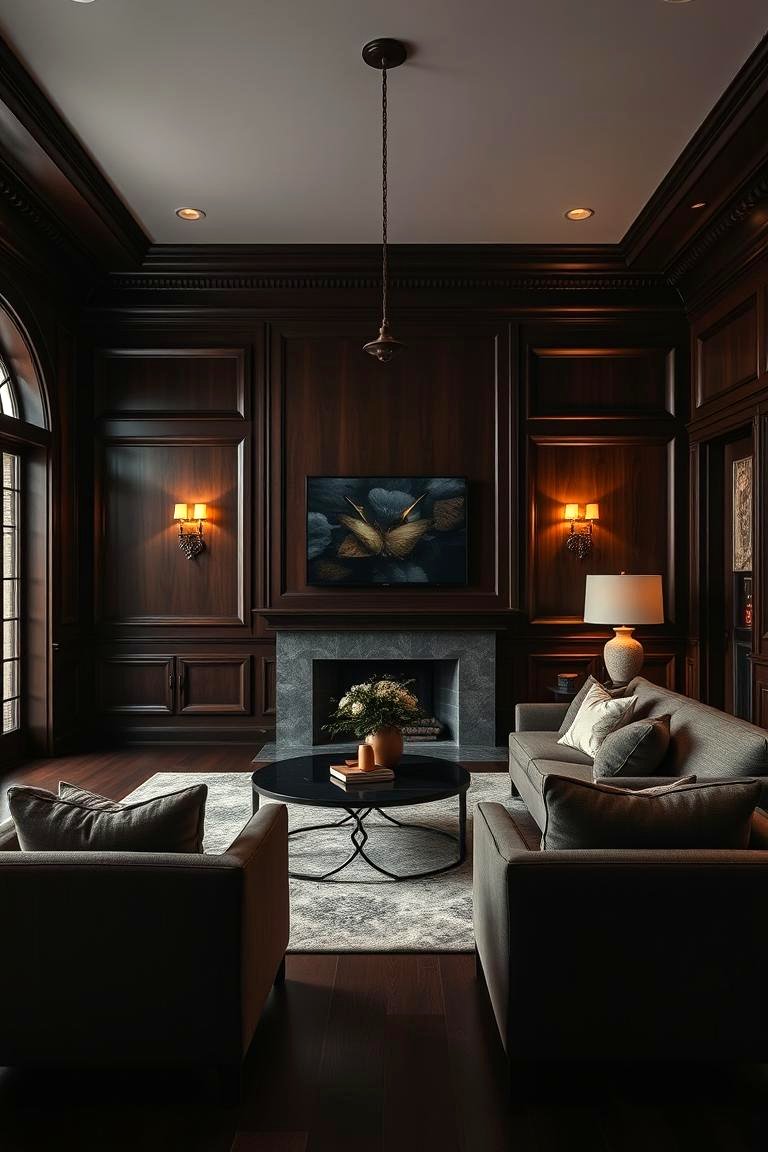 30 Elegant Living Room Wainscoting Ideas for Modern Homes