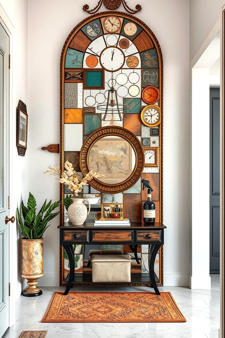 Photo inspiration: 30 Statement Entryway Mirror Ideas To Brighten Narrow Spaces Photo Inspiration