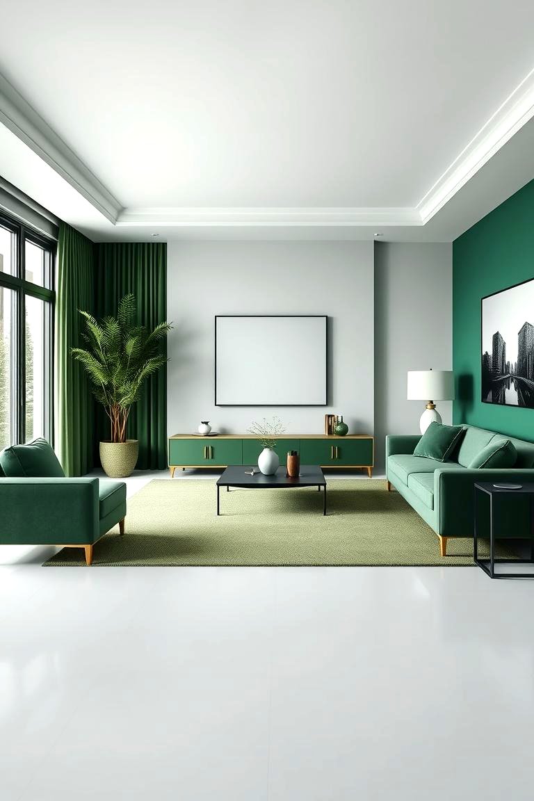 30 Forest Green Living Room Ideas for Nature-Inspired Interiors