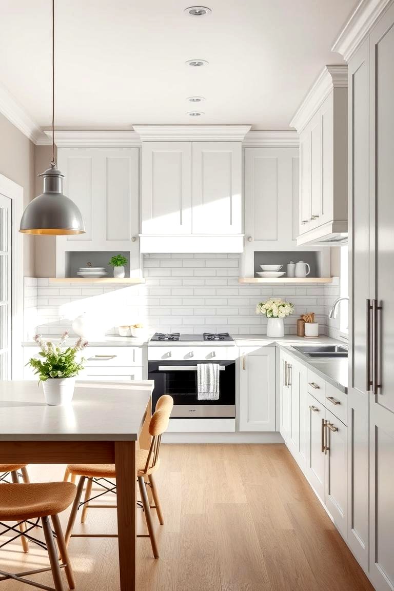 30 Grey and White Kitchen Ideas for Timeless Monochromatic Design