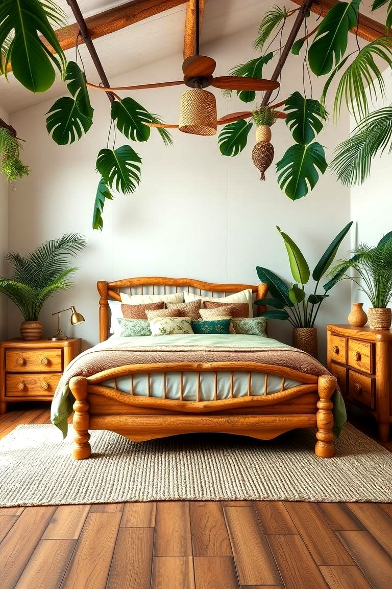 30 Jungle-Themed Bedroom Ideas: Wild & Whimsical Decor