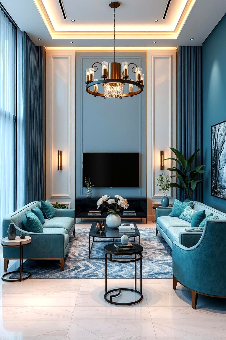 30 Refreshing Blue and Green Color Combos for Home Decor