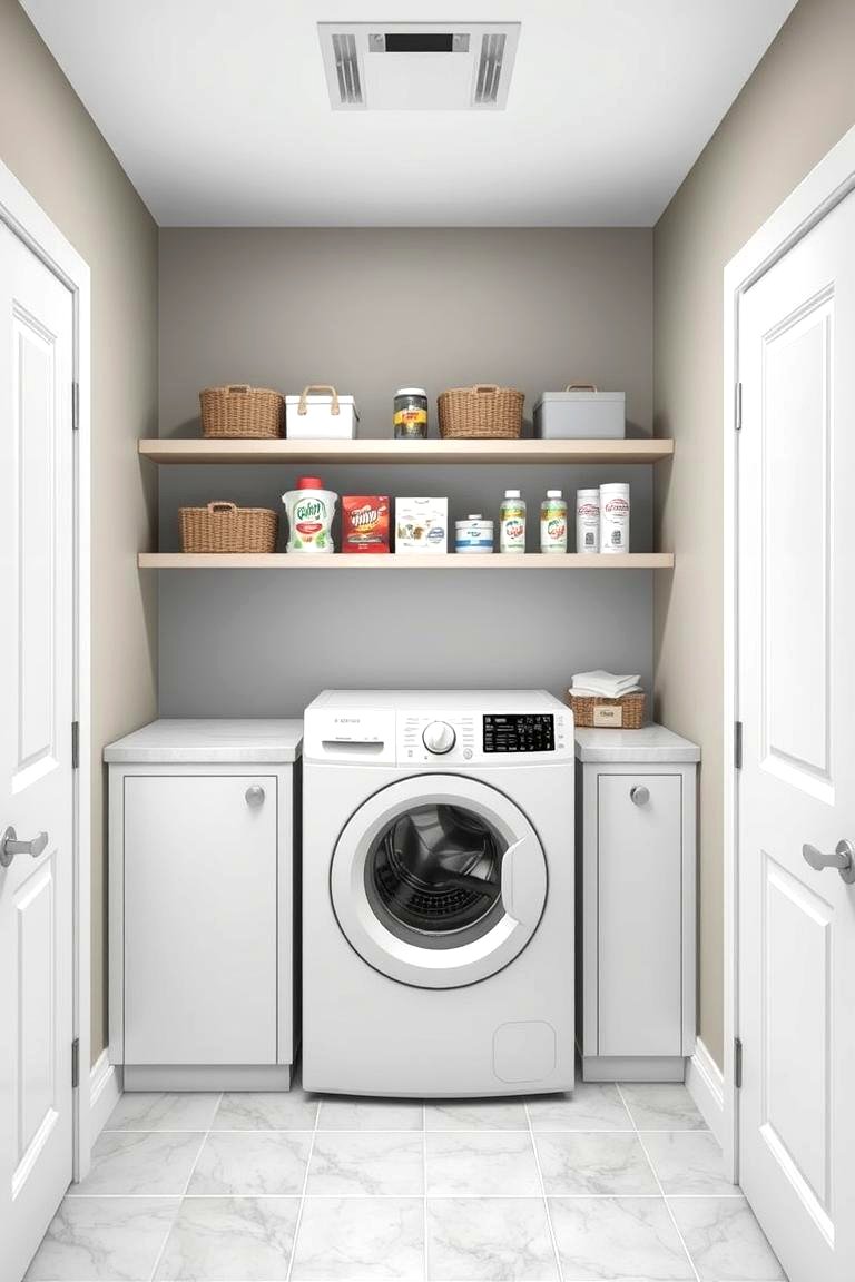 30 Laundry Room Shelf Ideas: Maximize Storage &amp; Efficiency