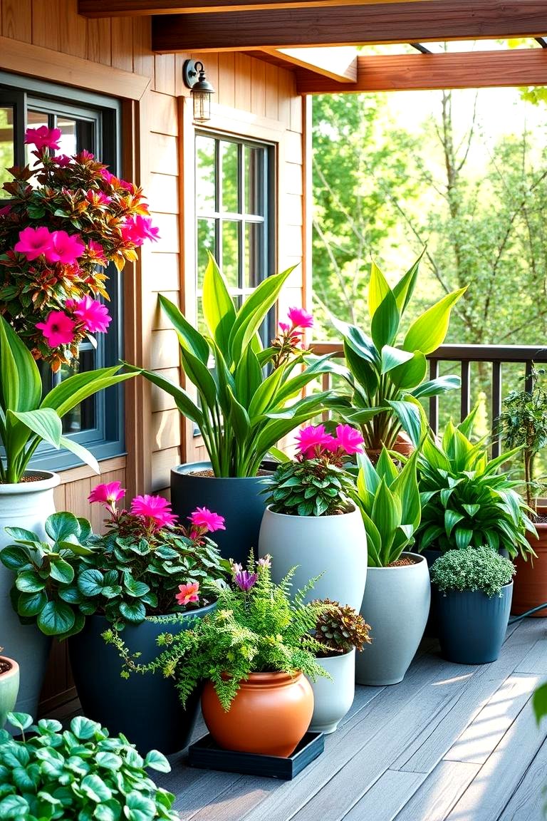 30 Deck Decorating Ideas with Plants for Lush Outdoor Living
