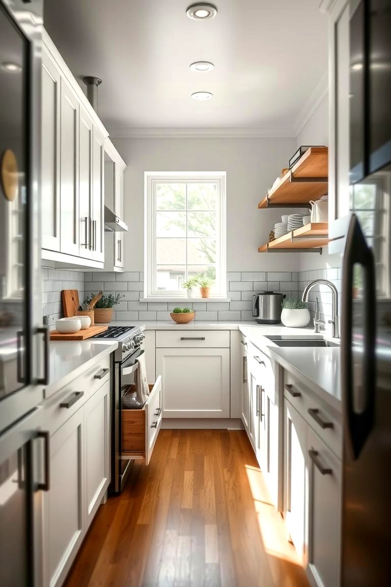 30 Galley Kitchen Ideas for Efficient and Stylish Layouts