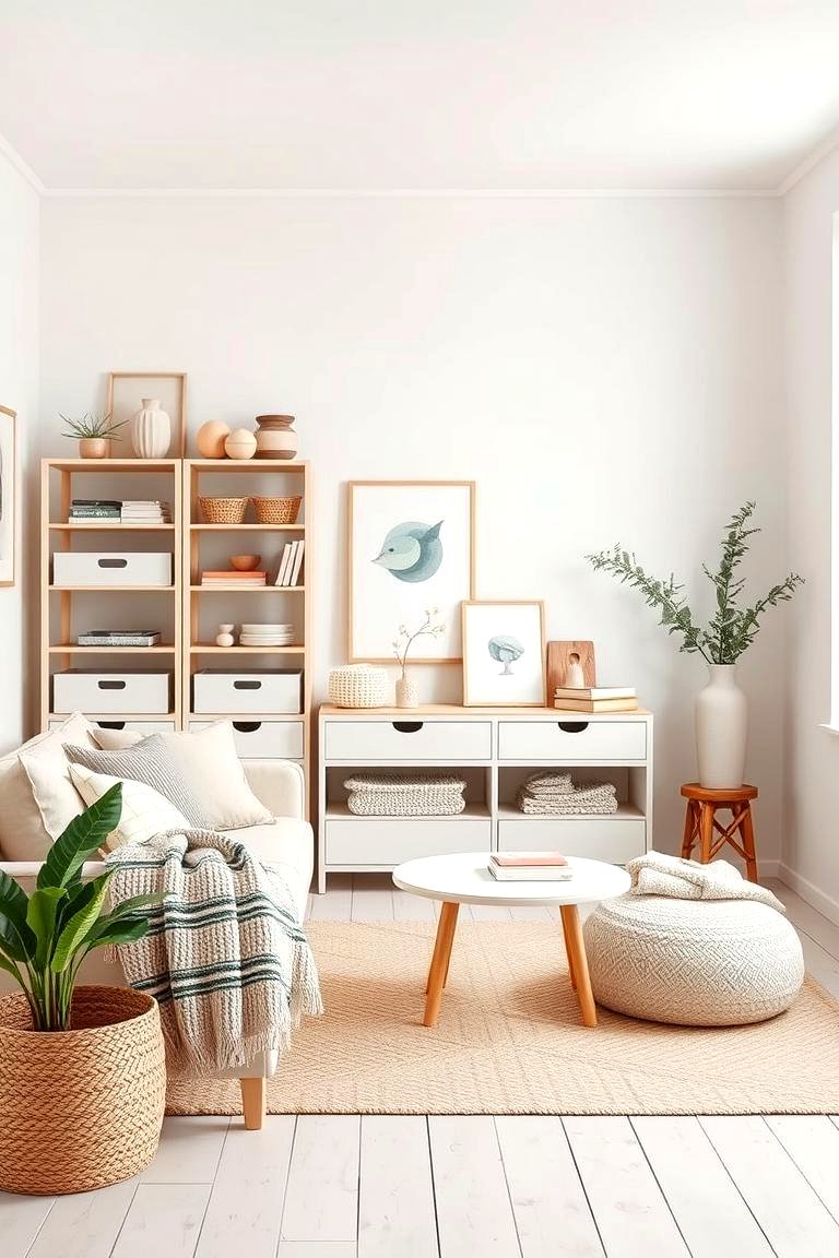 Beautiful view of Pastel Scandinavian Home Inspiration