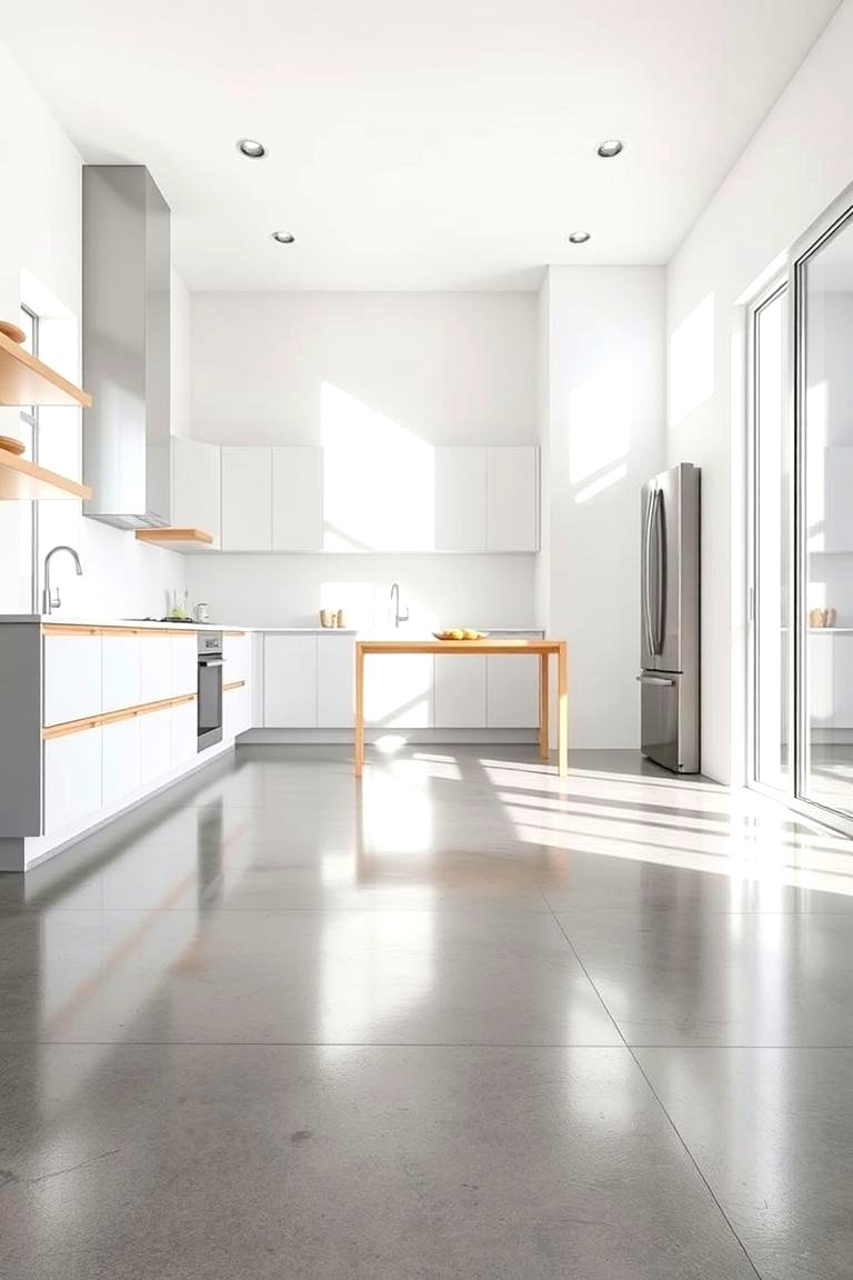 A closer look at Industrial Chic Concrete Floors