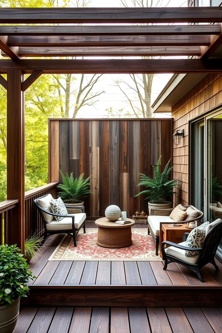 30 Private Deck Ideas for Secluded Outdoor Relaxation Zones