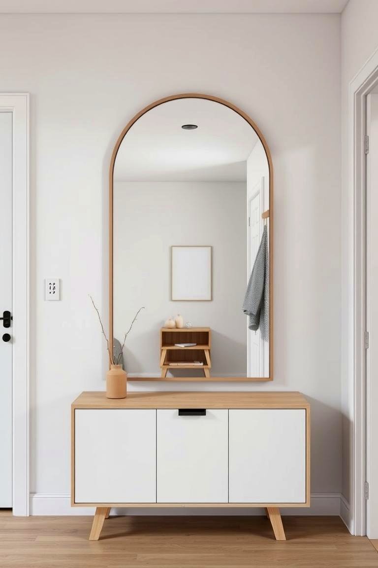 30 Statement Entryway Mirror Ideas to Brighten Narrow Spaces
