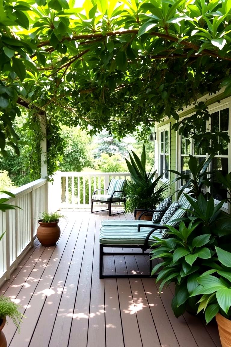 30 Deck Decorating Ideas with Plants for Lush Outdoor Living