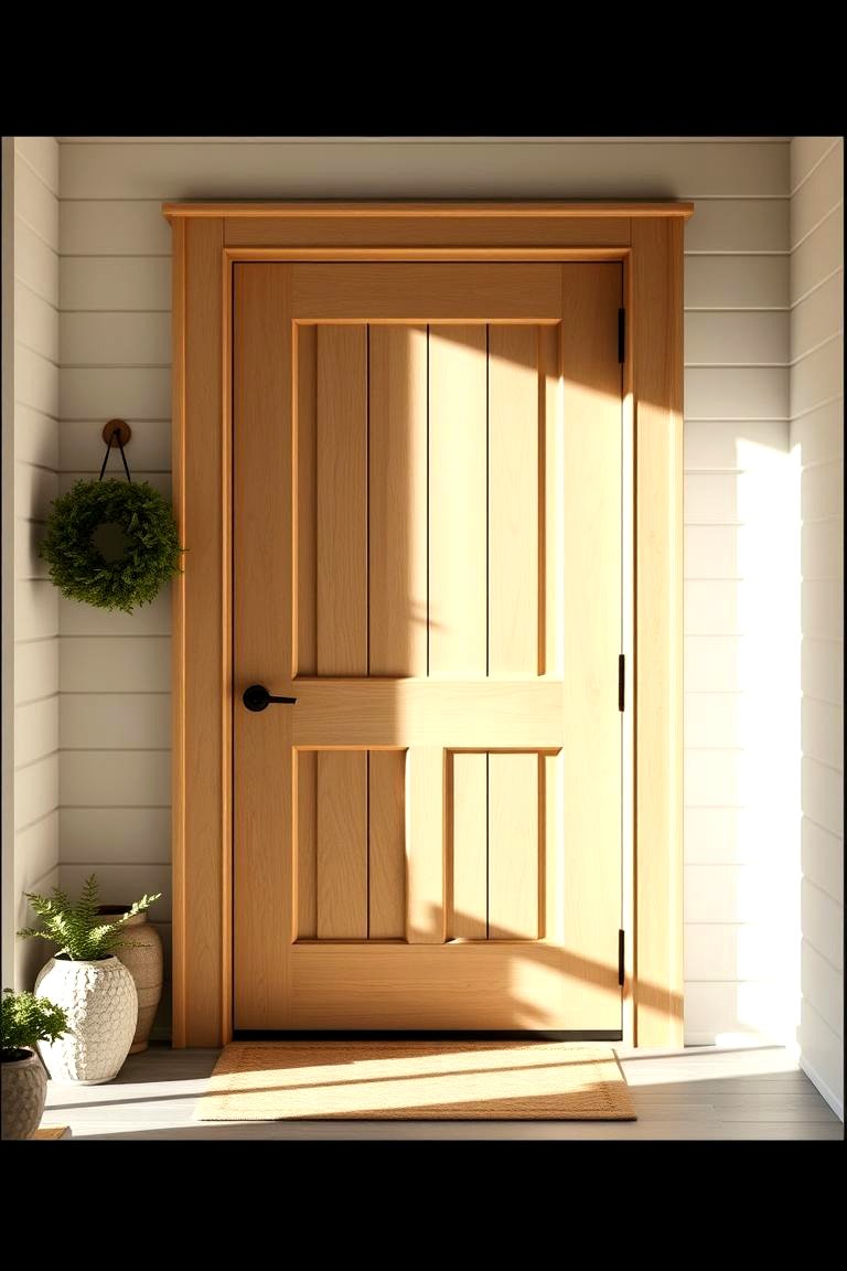 30 Farmhouse Front Door Ideas for Curb Appeal