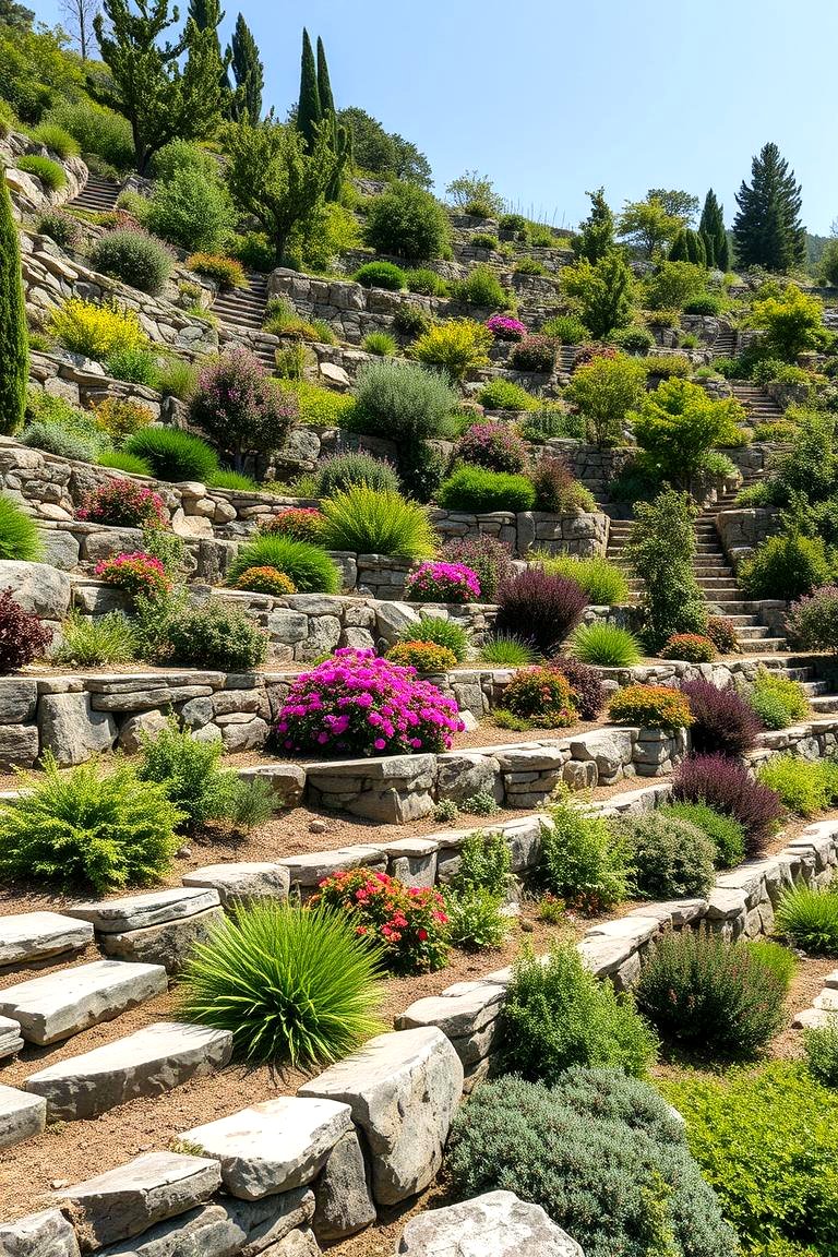 30 Hillside Landscaping Ideas for Sloped Yards