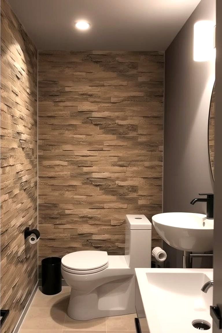 A closer look at Textured Accent Walls For Small Apartments