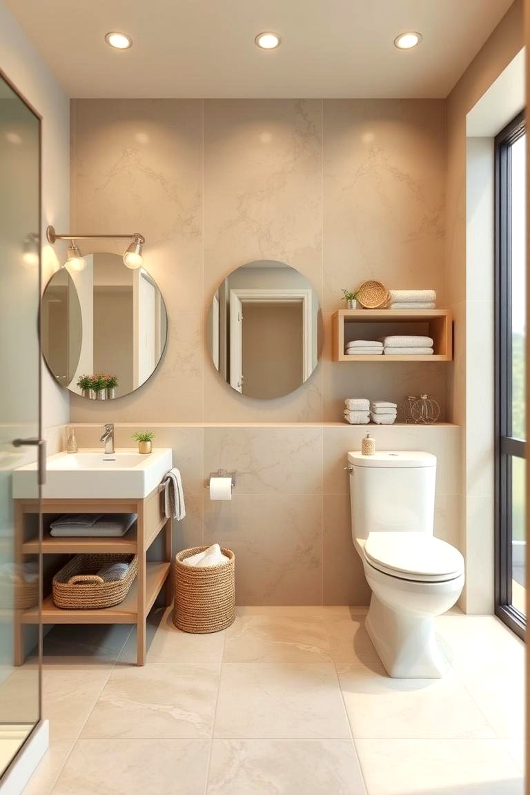 30 Beige Bathroom Ideas for Timeless and Serene Design Schemes