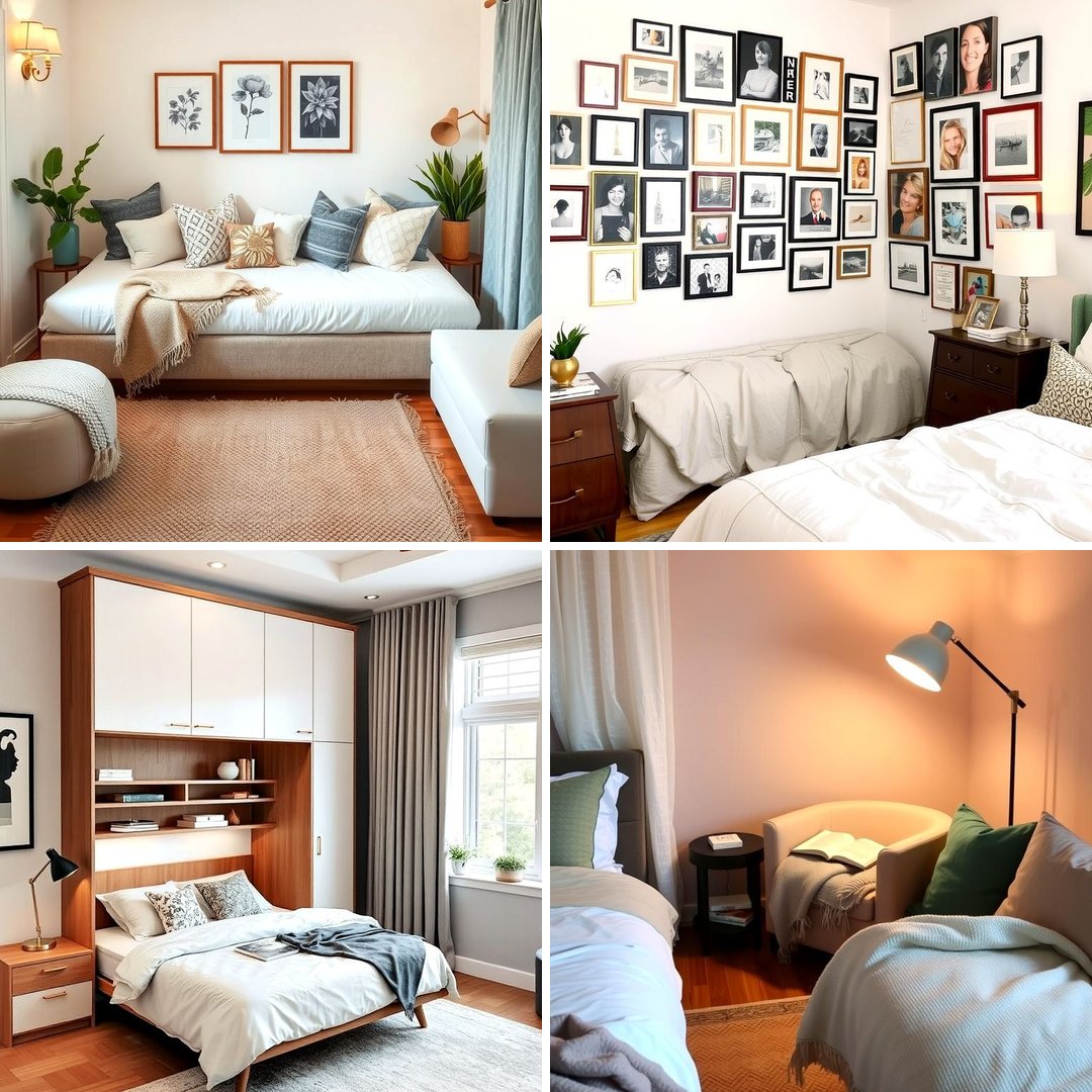 Image showcasing 20 L-shaped Bedroom Layout Ideas for Optimal Space Use
