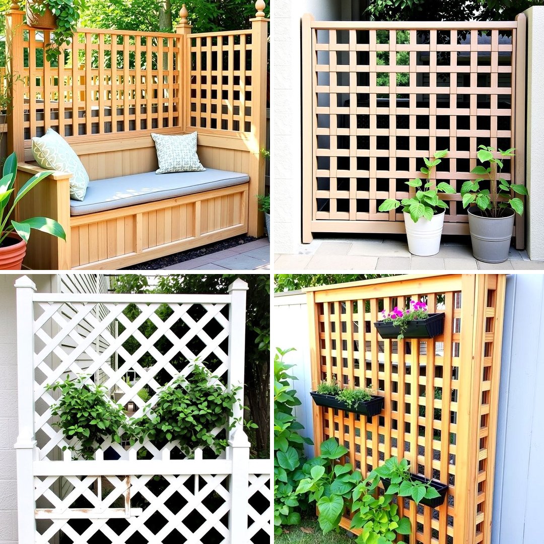 20 Lattice Fence Ideas for a Stylish and Functional Garden