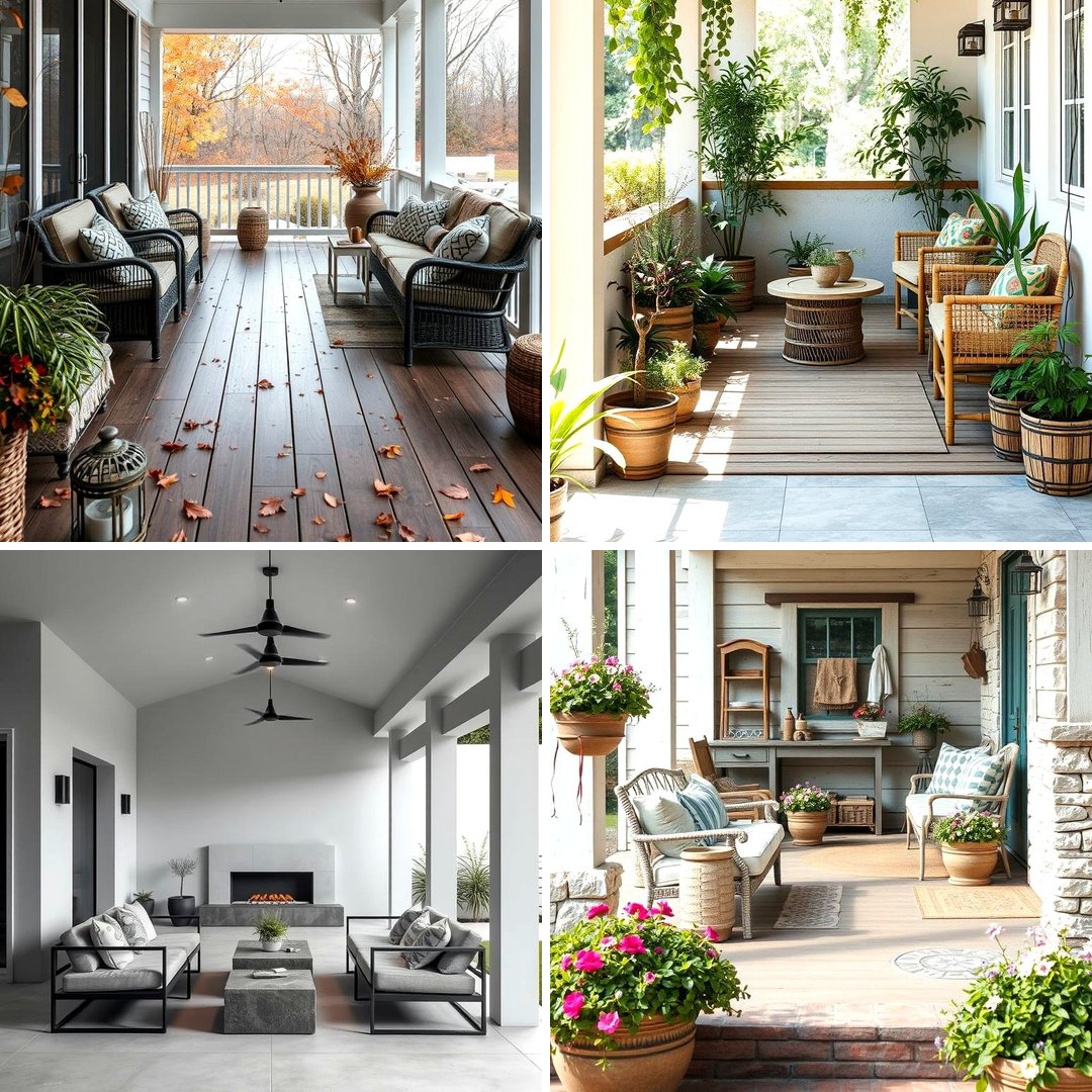 21 Covered Porch Ideas for Year-Round Outdoor Comfort