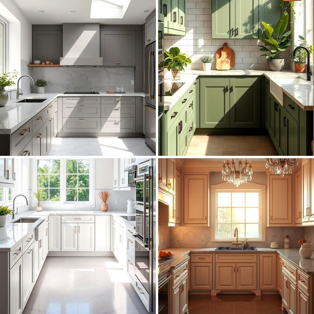 21 Kitchen Cabinet Color Ideas for Bold & Subtle Styles
