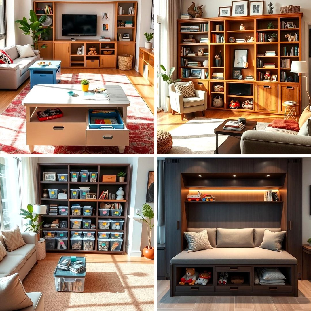 21 Living Room Toy Storage Ideas for Organized Spaces