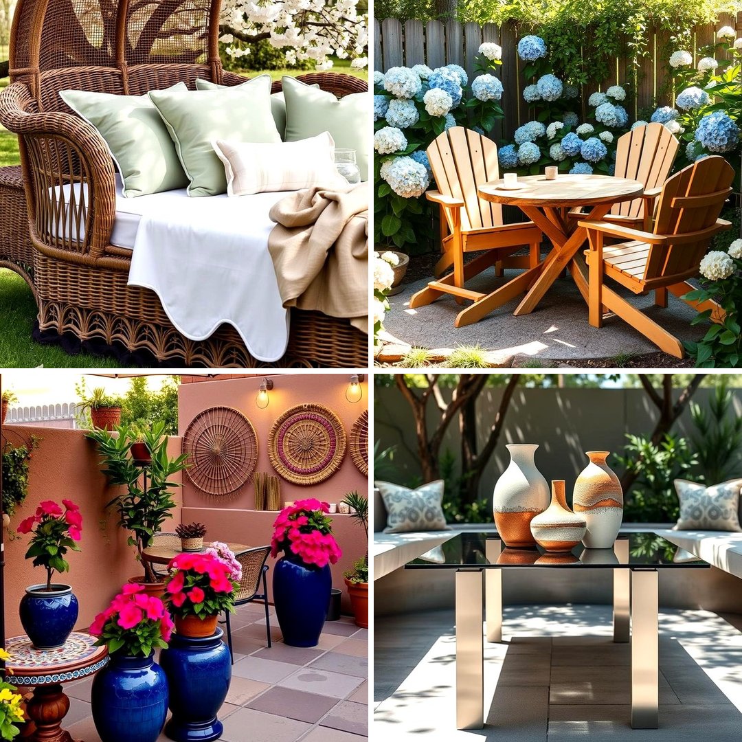 21 Outdoor Furniture Ideas for Durable & Stylish Spaces