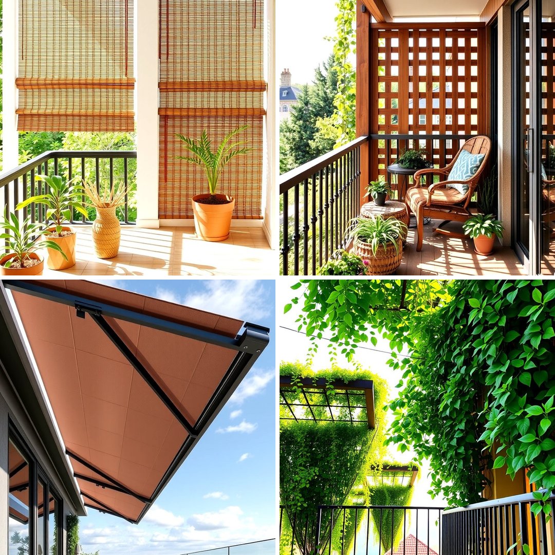 25 Balcony Shade Ideas for Comfortable Outdoor Relaxation