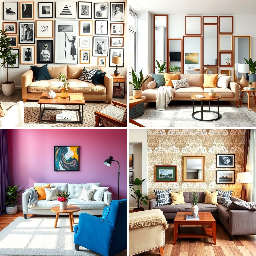 View of 25 Budget Apartment Living Room Ideas for Small Spaces