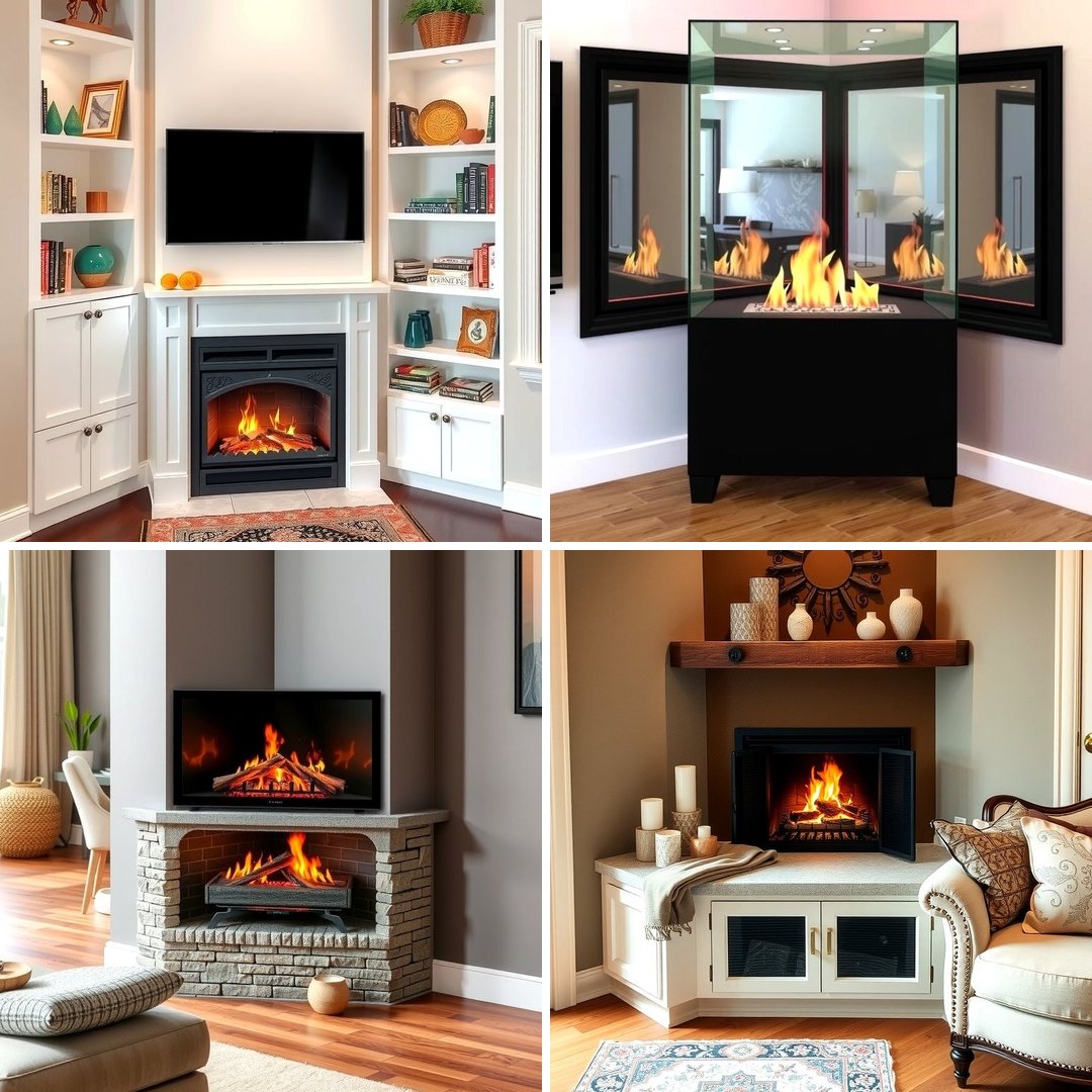 25 Cozy Corner Gas Fireplace Ideas for Your Home