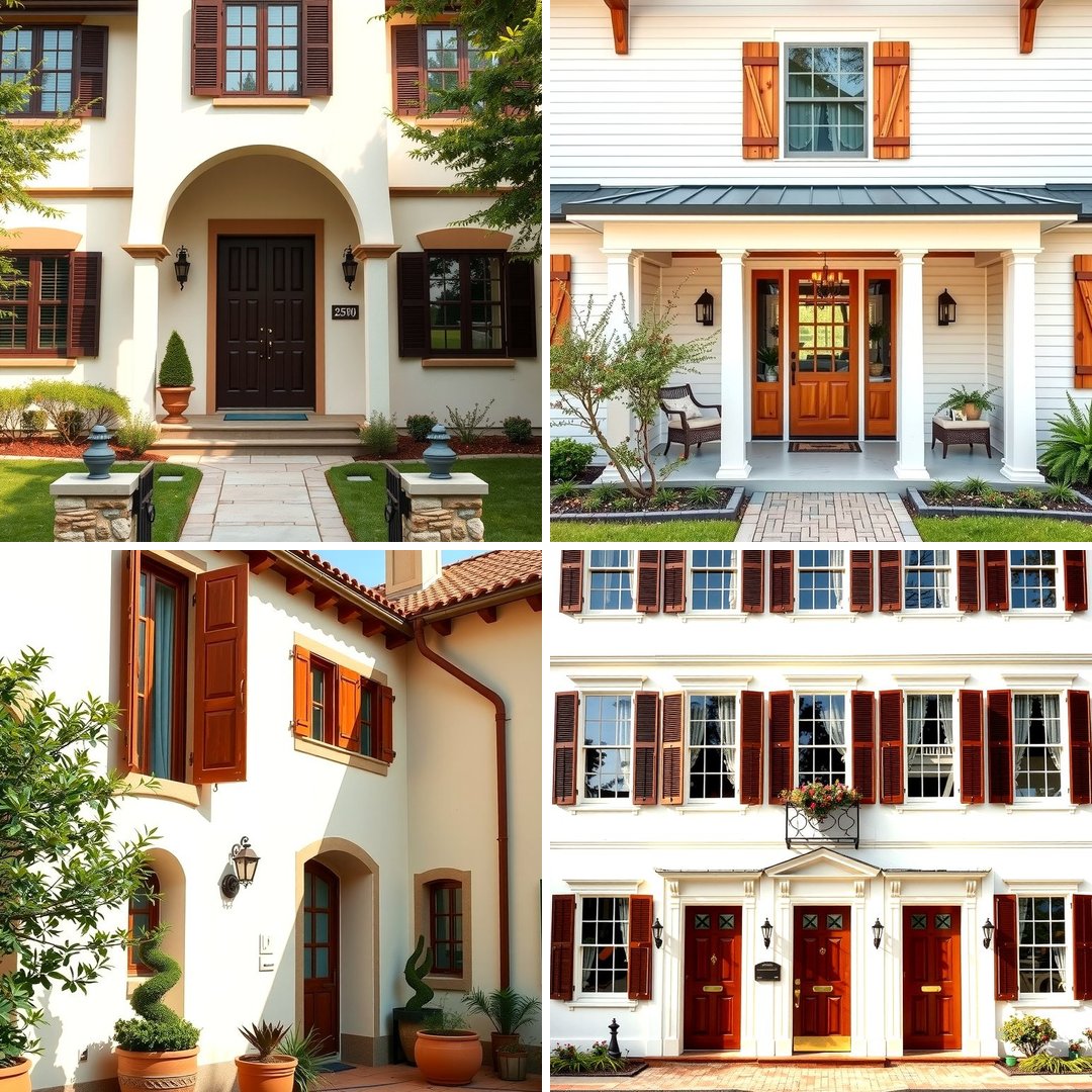 25 Cream and Brown House Exterior Ideas for Warmth