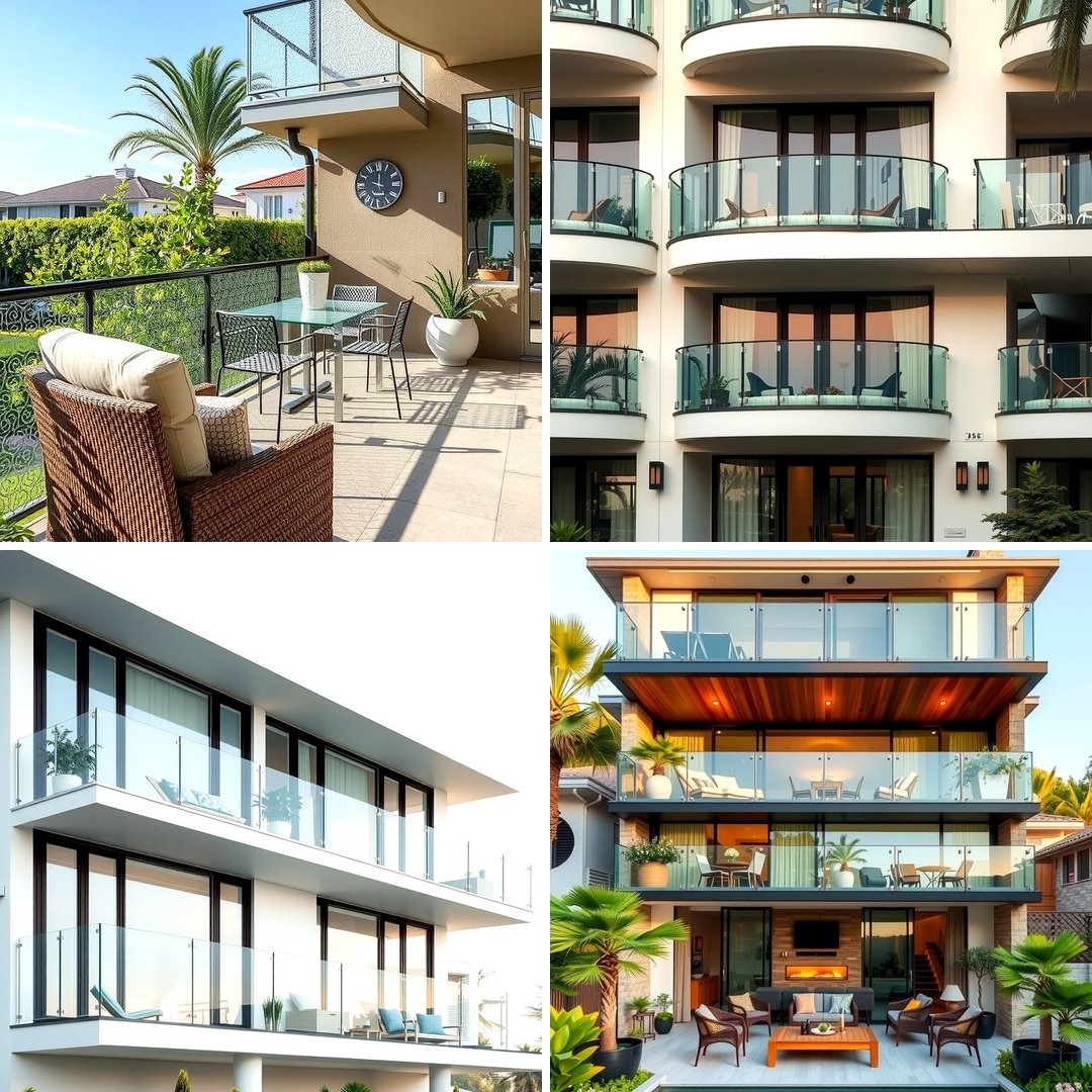 25 Glass Balcony Design Ideas for Modern Homes