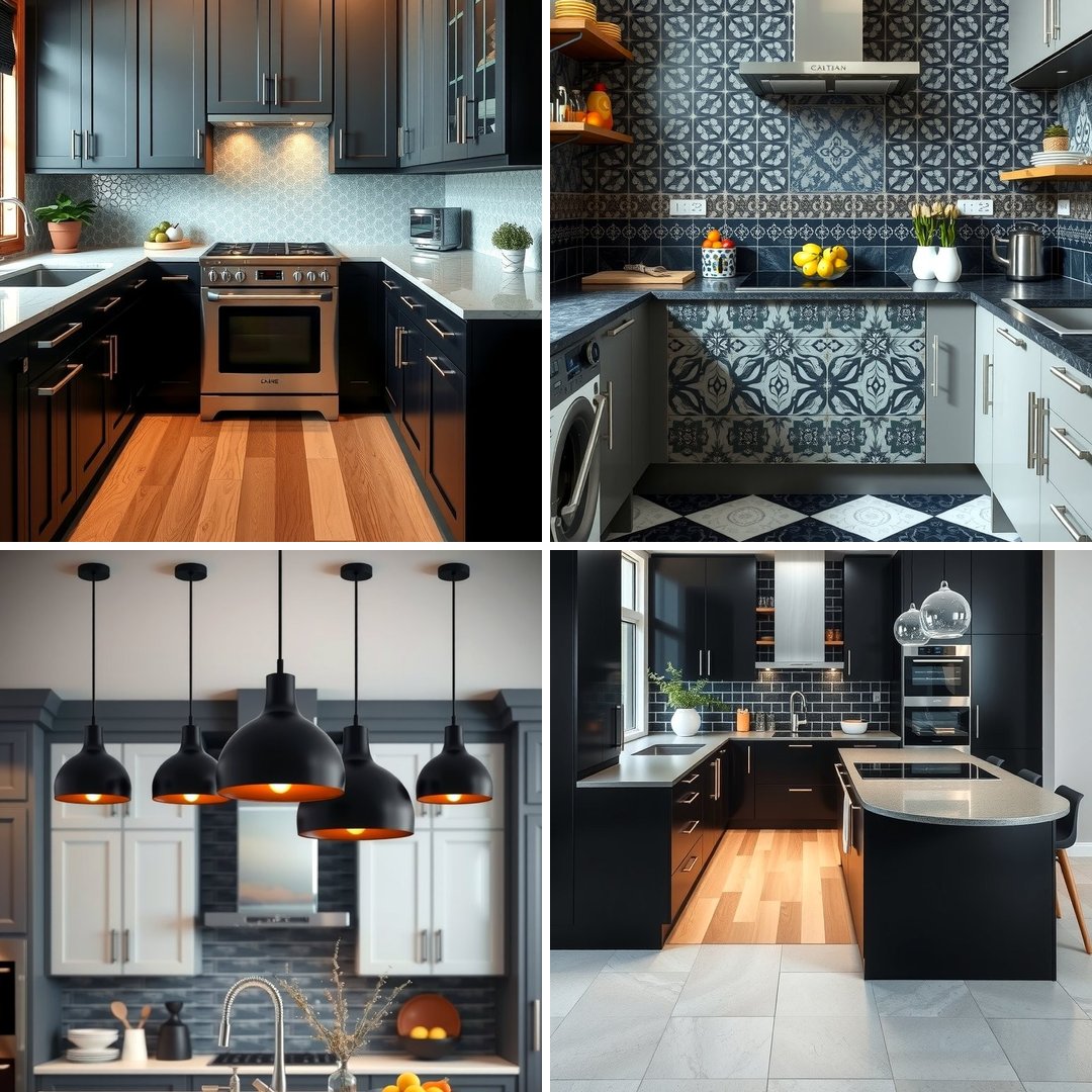 25 Gray and Black Kitchen Ideas for a Modern Look