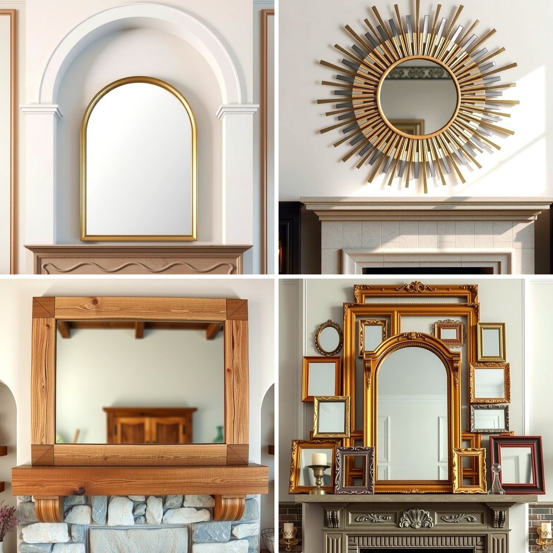 25 Mirror Over Fireplace Ideas to Elevate Your Space