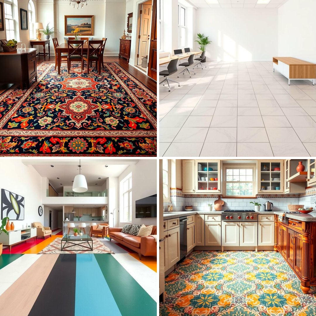 25 Painted Floor Ideas to Revitalize Your Home